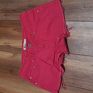 Pink junior shorts